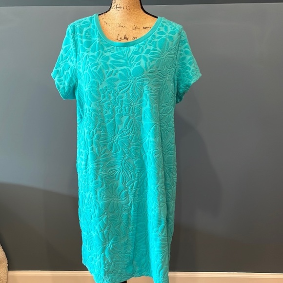 Lands' End Dresses & Skirts - Lands End Terrycloth Dress EUC